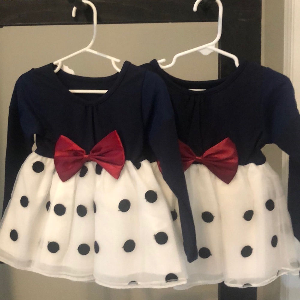NWOT Holiday Dress Size 9-12 & 12-18 months